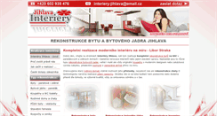 Desktop Screenshot of interiery-jihlava.cz